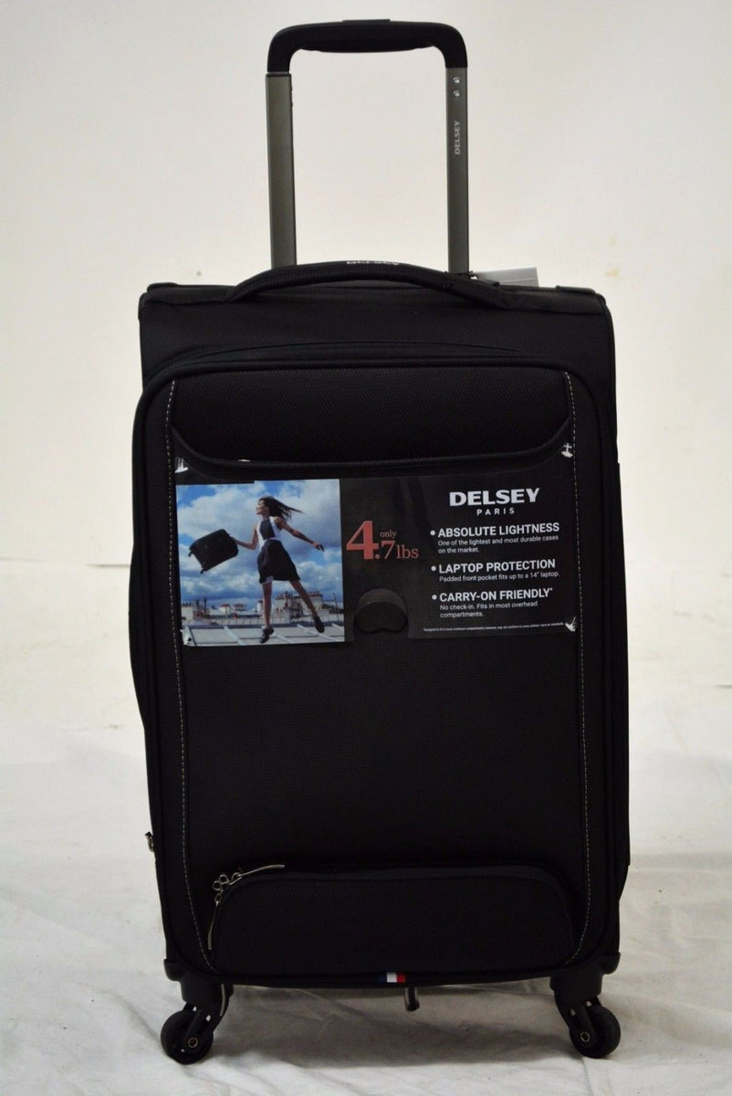 260 New DELSEY Chatillon 21" Spinner Wheel Expandable CarryOn Luggag