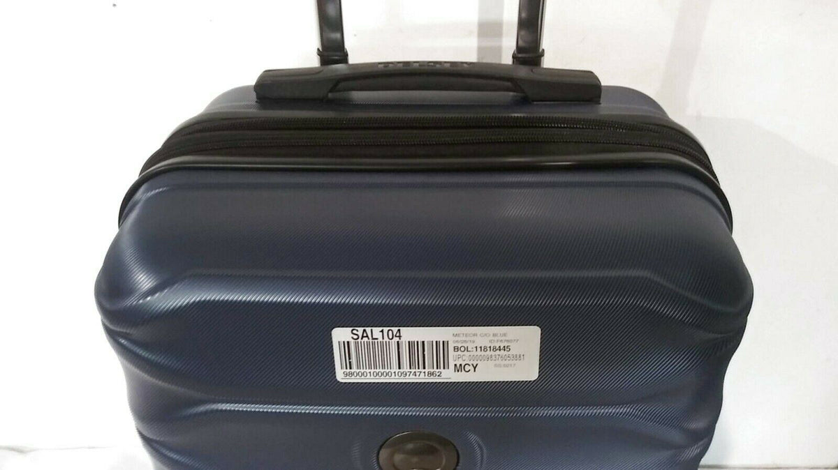 250 Delsey Meteor 21" Hard Spinner Carry On Suitcase Luggage Expandab