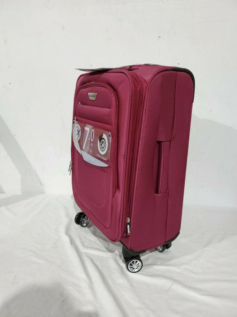 280 Ricardo Oceanside Expandable 21" Spinner Carry On Suitcase Luggag