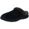 Weatherproof Vintage Men Suede Slip On Comfort Clog Slippers Black LG L 9.5-10.5 - evorr.com