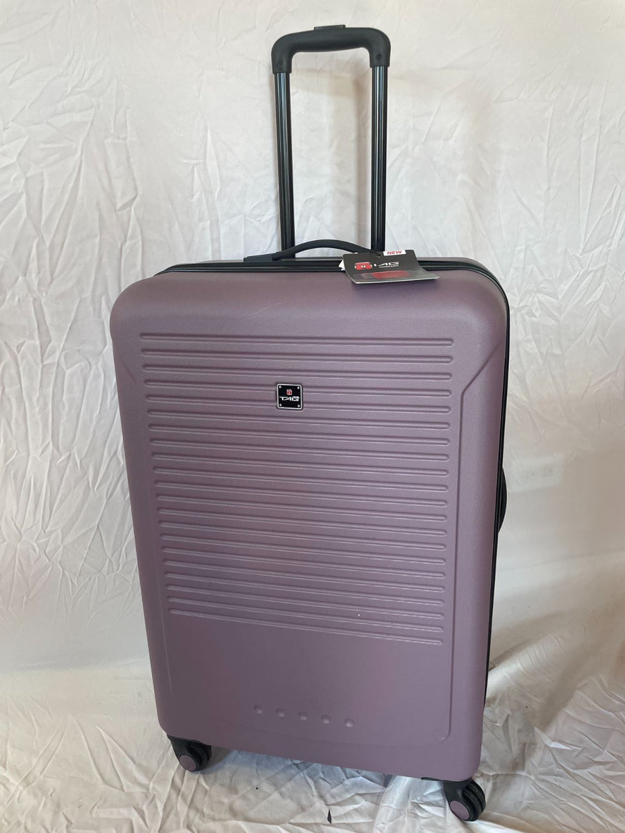 380 Tag Riverside 28'' Hard Spinner Check In Suitcase Luggage Purple