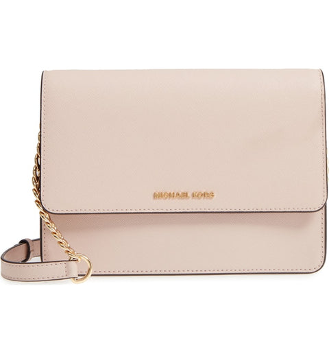 Michael Kors Women's Large Daniela Leather Crossbody Bag