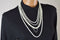 Nordstrom Joe Fresh Women's Multi-Layered Pearl Necklace Chain Fashion Jewelry - evorr.com