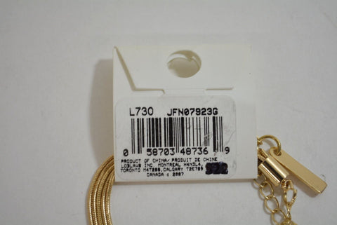 Nordstrom Joe Fresh Women's Multi-Strand Chain-Link Gold Long Necklace Jewelry - evorr.com