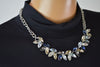 Nordstrom Joe Fresh Womens Silver Chain Embellish Stone Necklace Fashion Jewelry - evorr.com