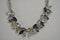 Nordstrom Joe Fresh Womens Silver Chain Embellish Stone Necklace Fashion Jewelry - evorr.com