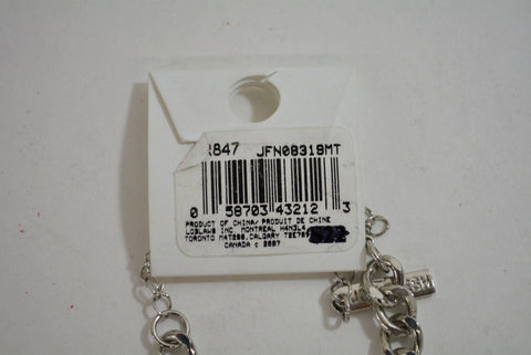 Nordstrom Joe Fresh Womens Silver Chain Embellish Stone Necklace Fashion Jewelry - evorr.com