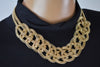 Nordstrom Joe Fresh Women's Gold Chain-Link Loops Knot Necklace Fashion Jewelry - evorr.com
