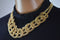 Nordstrom Joe Fresh Women's Gold Chain-Link Loops Knot Necklace Fashion Jewelry - evorr.com