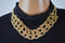 Nordstrom Joe Fresh Women's Gold Chain-Link Loops Knot Necklace Fashion Jewelry - evorr.com