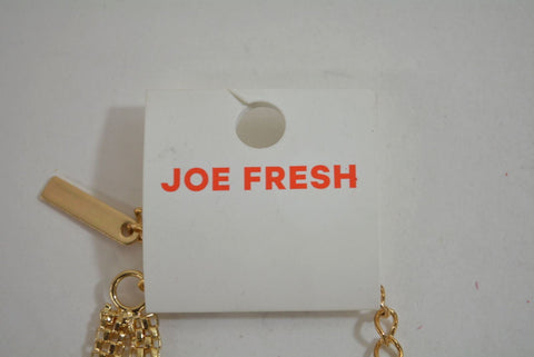 Nordstrom Joe Fresh Women's Gold Chain-Link Loops Knot Necklace Fashion Jewelry - evorr.com
