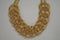 Nordstrom Joe Fresh Women's Gold Chain-Link Loops Knot Necklace Fashion Jewelry - evorr.com