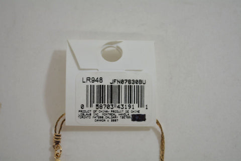 Nordstrom Joe Fresh Women's Gold Chain Sparkle Red Bead Necklace Fashion Jewelry - evorr.com