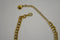 Nordstrom Joe Fresh Womens White Gray Flower Rhinestone Necklace Fashion Jewelry - evorr.com