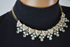 Nordstrom Joe Fresh Women's Peach Embellished Chain Bib Necklace Fashion Jewelry - evorr.com
