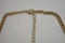 Nordstrom Joe Fresh Women's Peach Embellished Chain Bib Necklace Fashion Jewelry - evorr.com