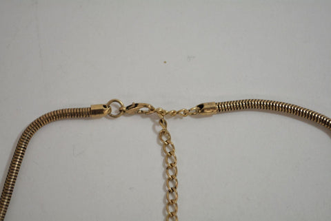 Nordstrom Joe Fresh Women's Brown Gray Rhinestone Chain Necklace Fashion Jewelry - evorr.com