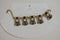 Nordstrom Joe Fresh Women's Brown Gray Rhinestone Chain Necklace Fashion Jewelry - evorr.com