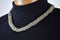 Nordstrom Joe Fresh Womens Gray Small Beads Braided Fashion Bib Necklace Jewelry - evorr.com