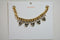 Nordstrom Joe Fresh Women's Gold Chain Gray Rhinestone Necklace Fashion Jewelry - evorr.com
