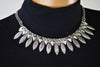 Nordstrom Joe Fresh Women's Silver Engraved Link-Chain Necklace Fashion Jewelry - evorr.com
