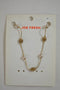 Nordstrom Joe Fresh Women's Pearl Rhinestone Gold Chain Fashion Necklace Jewelry - evorr.com