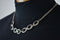 Nordstrom Joe Fresh Women's Black Cut Stone Silver Bib Necklace Fashion Jewelry - evorr.com