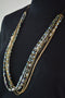 Nordstrom Joe Fresh Women's Beaded Gold Multi-Strand Long Chain Necklace Jewelry - evorr.com