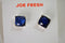Nordstrom Joe Fresh Womens Blue Silver Crystal Gem Stud Earrings Fashion Jewelry - evorr.com