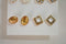 Nordstrom Joe Fresh Womens 6-Pairs Gold Rhinestone Stud Earrings Fashion Jewelry - evorr.com