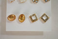 Nordstrom Joe Fresh Womens 6-Pairs Gold Rhinestone Stud Earrings Fashion Jewelry - evorr.com