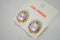 Nordstrom Joe Fresh Womens Pink Rhinestone Crystal Quartz Studs Earrings Jewelry - evorr.com