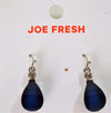 Nordstrom Joe Fresh Women's Blue Crystal Silver Dangle Earrings Fashion Jewelry - evorr.com