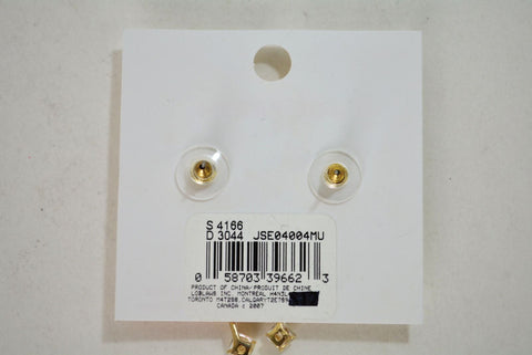 Nordstrom Joe Fresh Women's Gold Cubic Zirconia Dangle Earrings Fashion Jewelry - evorr.com