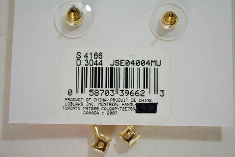 Nordstrom Joe Fresh Women's Gold Cubic Zirconia Dangle Earrings Fashion Jewelry - evorr.com