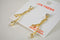 Nordstrom Joe Fresh Women's Gold Cubic Zirconia Dangle Earrings Fashion Jewelry - evorr.com