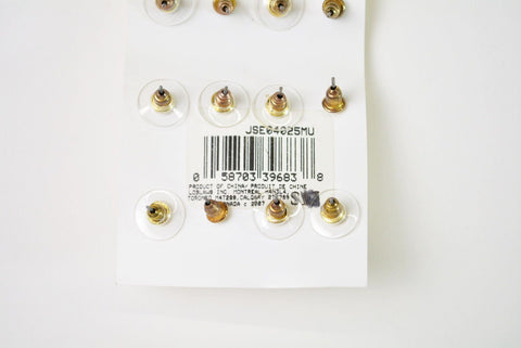 Nordstrom Joe Fresh Womens 6-Pair Gold Pearl Stone Stud Earrings Fashion Jewelry - evorr.com