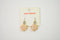 Nordstrom Joe Fresh Women's Peach Square Crystal Dangle Earrings Fashion Jewelry - evorr.com
