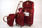 $460 New Jessica Simpson Kinsey 5-PC Set Red Suitcase Luggage Spinner Softcase