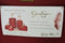 $460 New Jessica Simpson Kinsey 5-PC Set Red Suitcase Luggage Spinner Softcase