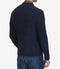 $128 New Nautica Mens Long-Sleeve Blue Zip-Front Shawl Collar Cardigan Sweater M - evorr.com