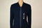 $128 New Nautica Mens Long-Sleeve Blue Zip-Front Shawl Collar Cardigan Sweater M - evorr.com