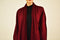 Karen Scott Women's Red Draped Open Front Cable Knit Cardigan Shrug Top Plus 2X