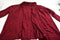 Karen Scott Women's Red Draped Open Front Cable Knit Cardigan Shrug Top Plus 2X