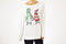 Karen Scott Women White Penguin Graphic Embellish Knitted Sweater Top Petite XL