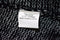 New NY Collection Women's Open Front Black Wing-Collar Knit Cardigan Shrug Top L