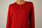 Charter Club Women's Red Long Sleeve Button Front Cardigan Shrug Top Plus 0X 16W