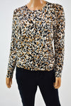 Karen Scott Women's Long Sleeve Multi Printed Button Down Cardigan Shrug Top XL
