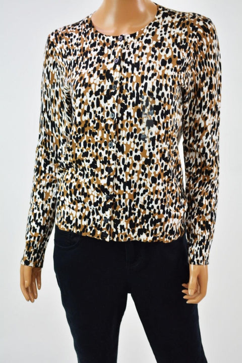 Karen Scott Women's Long Sleeve Multi Printed Button Down Cardigan Shrug Top XL