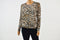 Karen Scott Women's Long Sleeve Multi Printed Button Down Cardigan Shrug Top XL